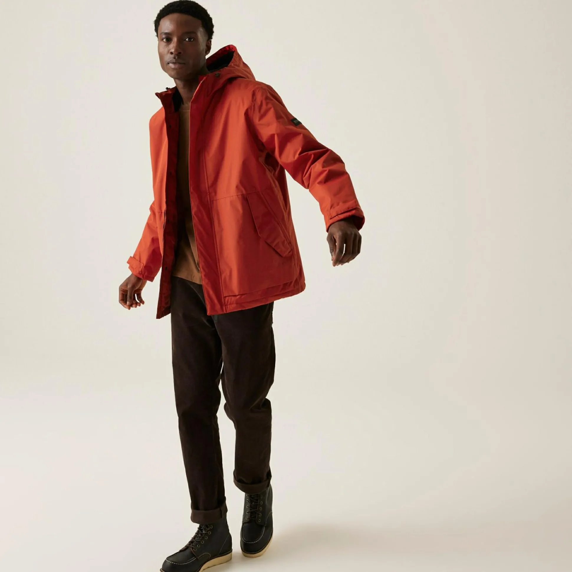 Men's Sterlings IV Waterproof Jacket | Red Ochre
