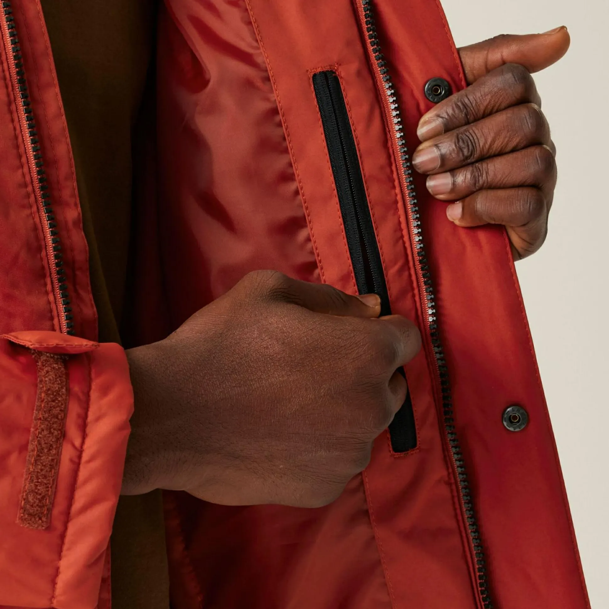 Men's Sterlings IV Waterproof Jacket | Red Ochre