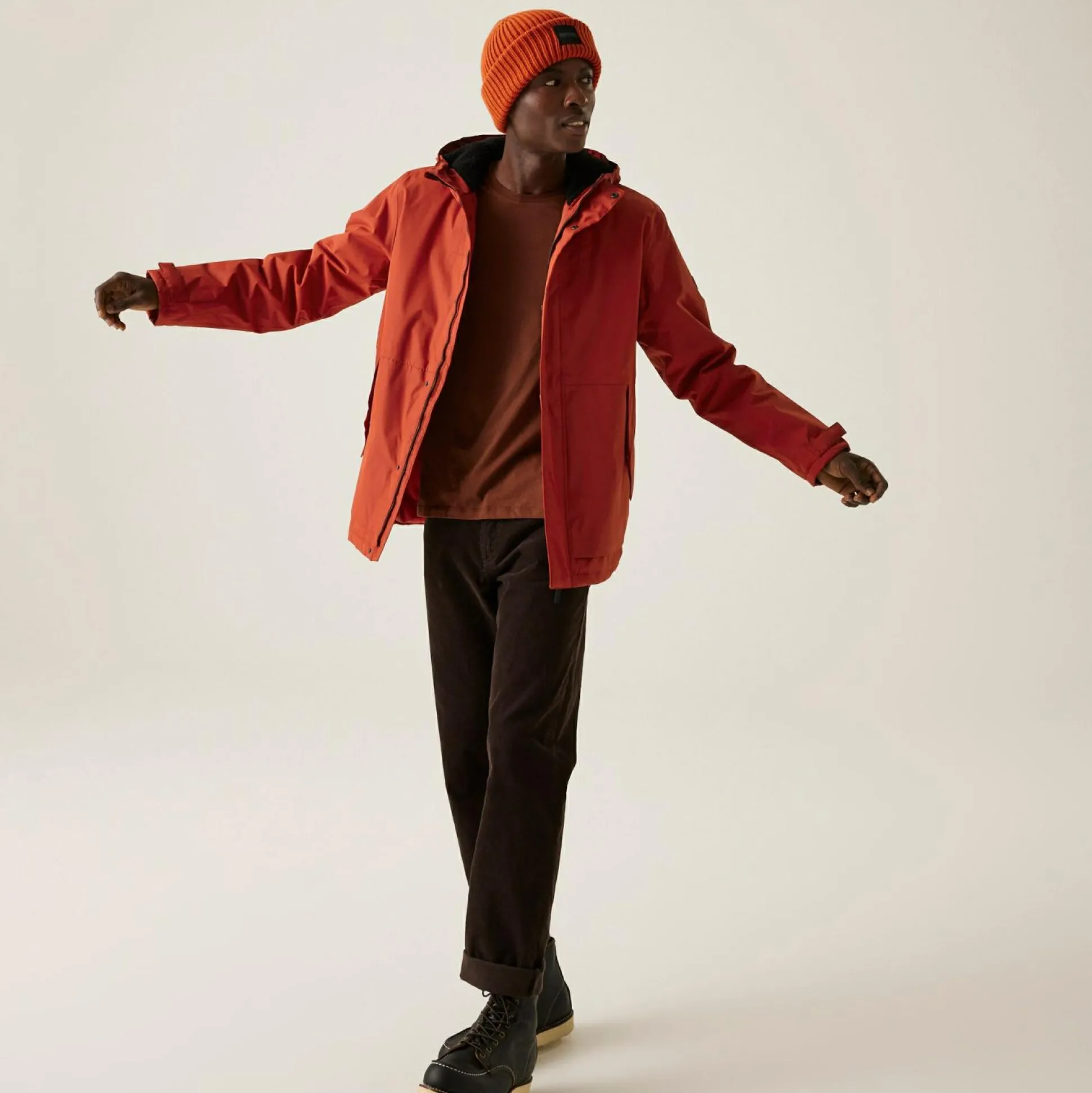 Men's Sterlings IV Waterproof Jacket | Red Ochre