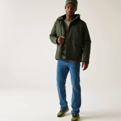 Men's Sterlings Waterproof Insulated Jacket | Dark Khaki