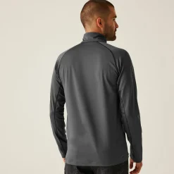 Men's Stretch Full-Zip Midlayer | Seal Grey