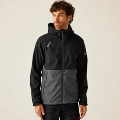 Men's Surrender Softshell Jacket | Iron Black