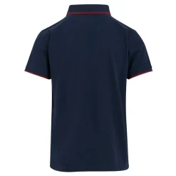 Men's Tadeo II Polo Shirt | Navy Poppy Red Tipping