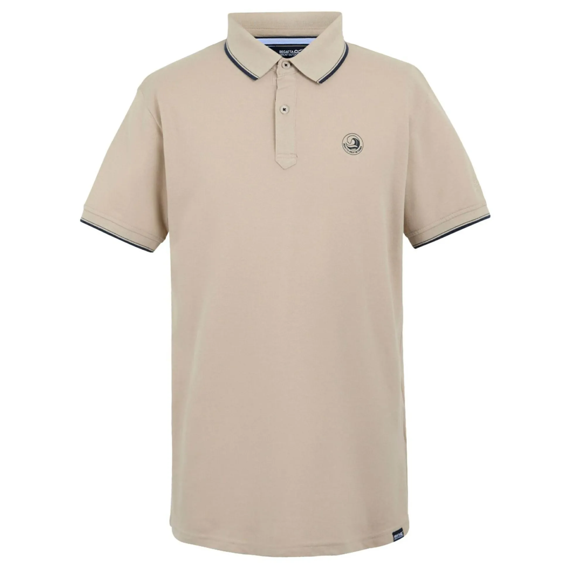 Men's Tadeo II Polo Shirt | White Pepper Navy Tipping
