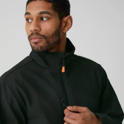 Men's Thermogen Heated Softshell Jacket | Black