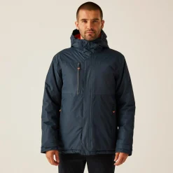 Men's Thermogen Powercell 5000 Waterproof Insulated Hooded Heated Jacket | Navy Magma
