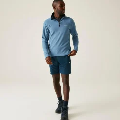 Men's Thompson Lightweight Half Zip Fleece | Coronet Blue