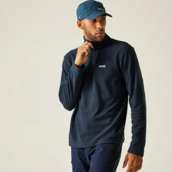 Men's Thompson Lightweight Half Zip Fleece | Navy Blue