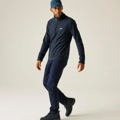 Men's Thompson Lightweight Half Zip Fleece | Navy Blue