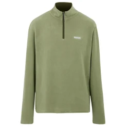 Men's Thompson Lightweight Half Zip Fleece | Olive Green