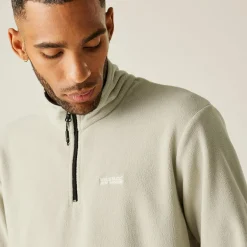 Men's Thompson Lightweight Half Zip Fleece | Beige