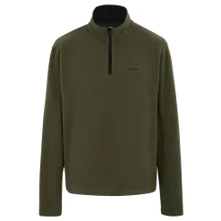 Men's Thompson Lightweight Half Zip Fleece | Olive Green