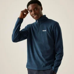 Men's Thompson Lightweight Half Zip Fleece | Moonlight Denim Navy