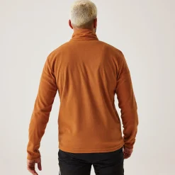 Men's Thompson Lightweight Half Zip Fleece | Burnt Copper