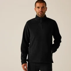 Men's Thor Overhead Half Zip Fleece | Black