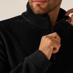 Men's Thor Overhead Half Zip Fleece | Black