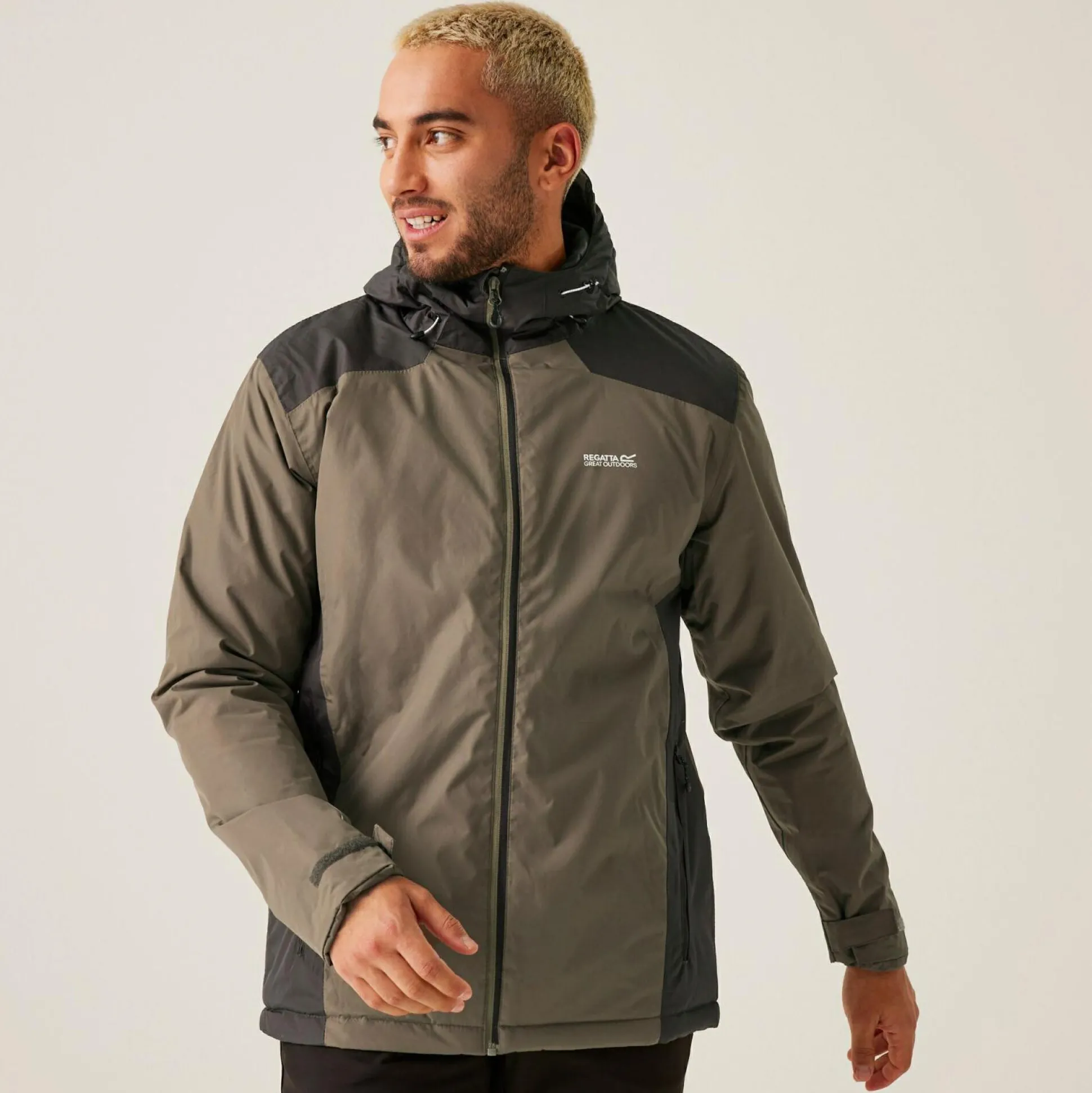 Men's Thornridge II Waterproof Insulated Jacket | Crocodile Ash Black
