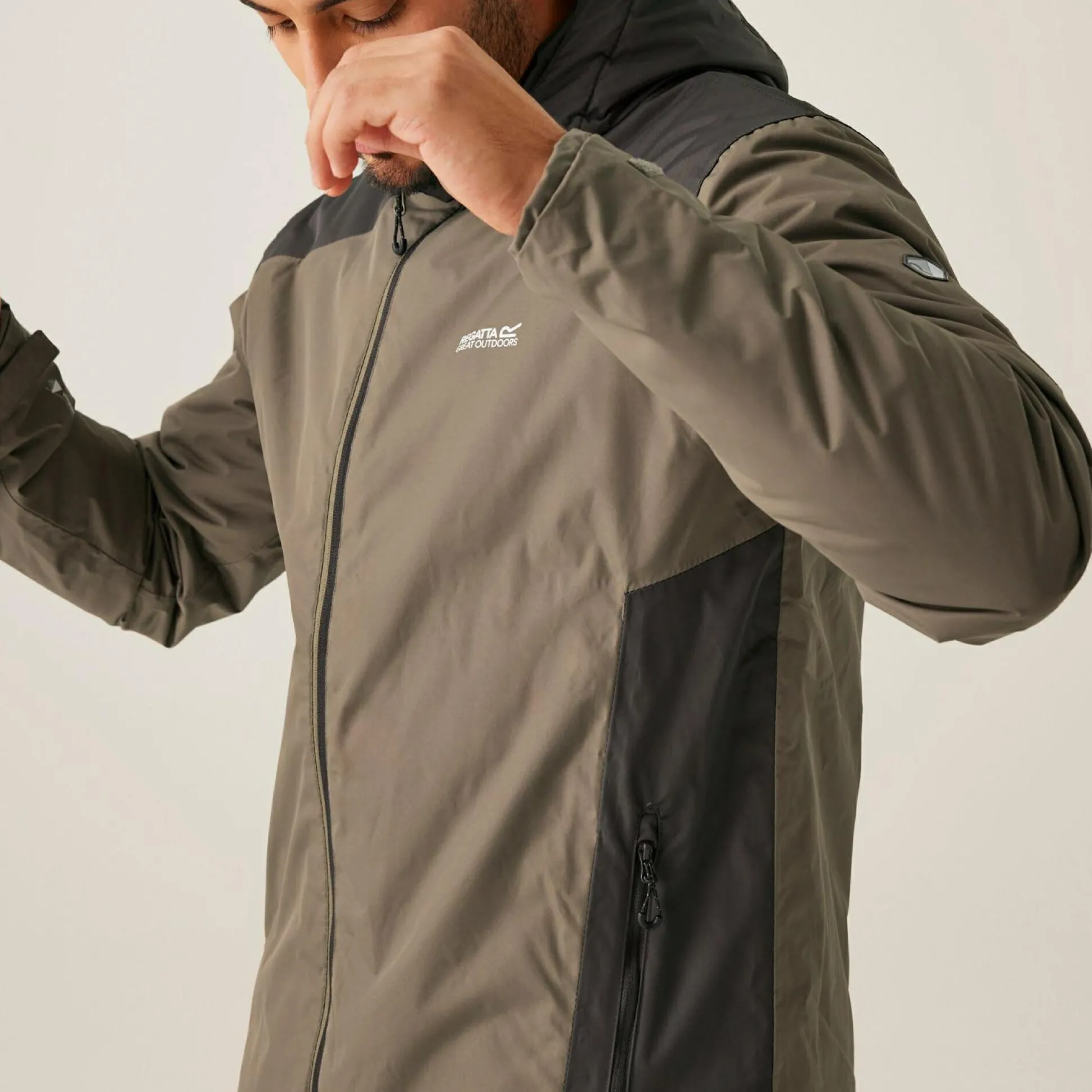 Men's Thornridge II Waterproof Insulated Jacket | Crocodile Ash Black