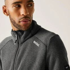 Men's Torrens Full Zip Fleece | Black