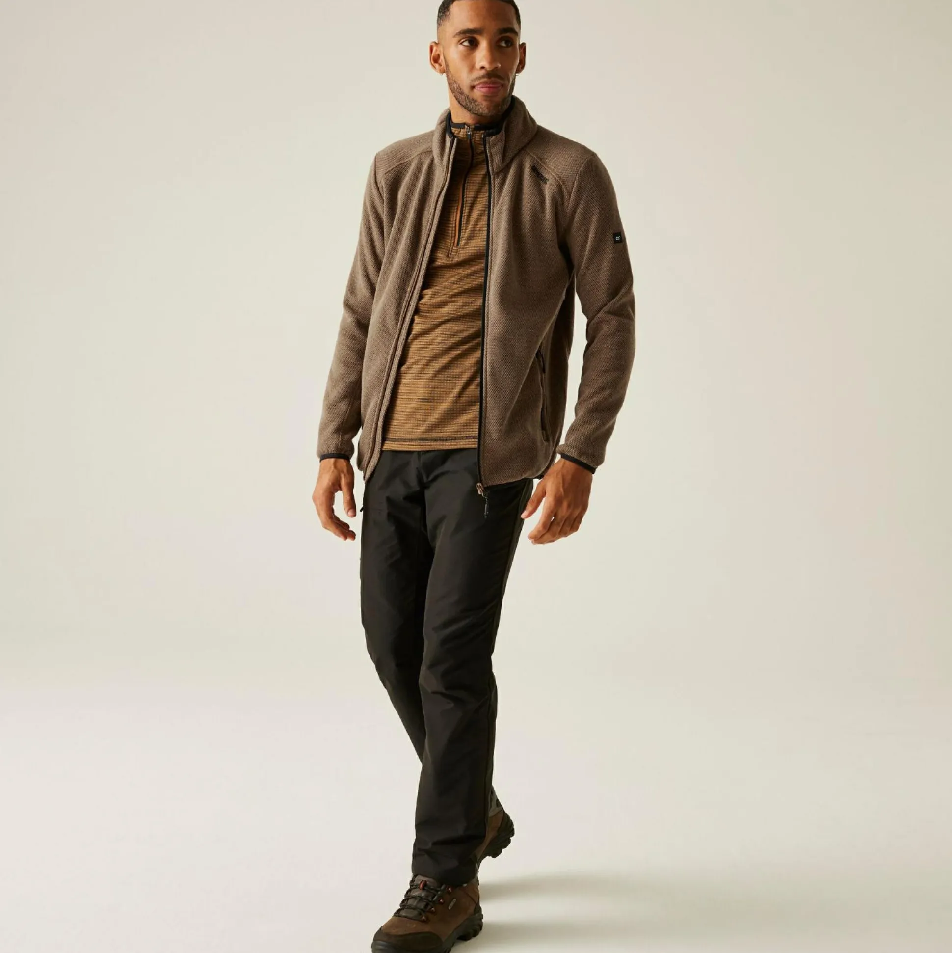 Men's Torrens Full Zip Fleece | Brown