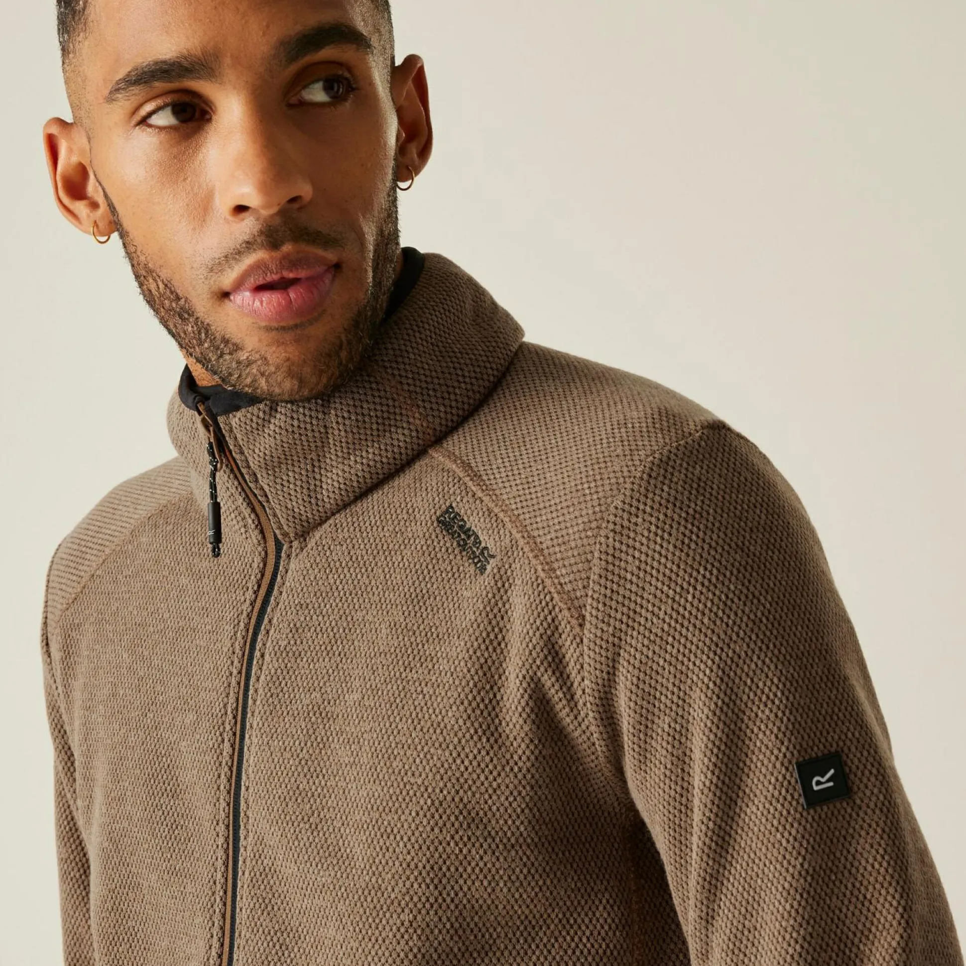 Men's Torrens Full Zip Fleece | Brown