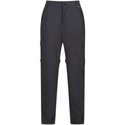 Men's Travel Light Zip Off Packaway Trousers | Ash