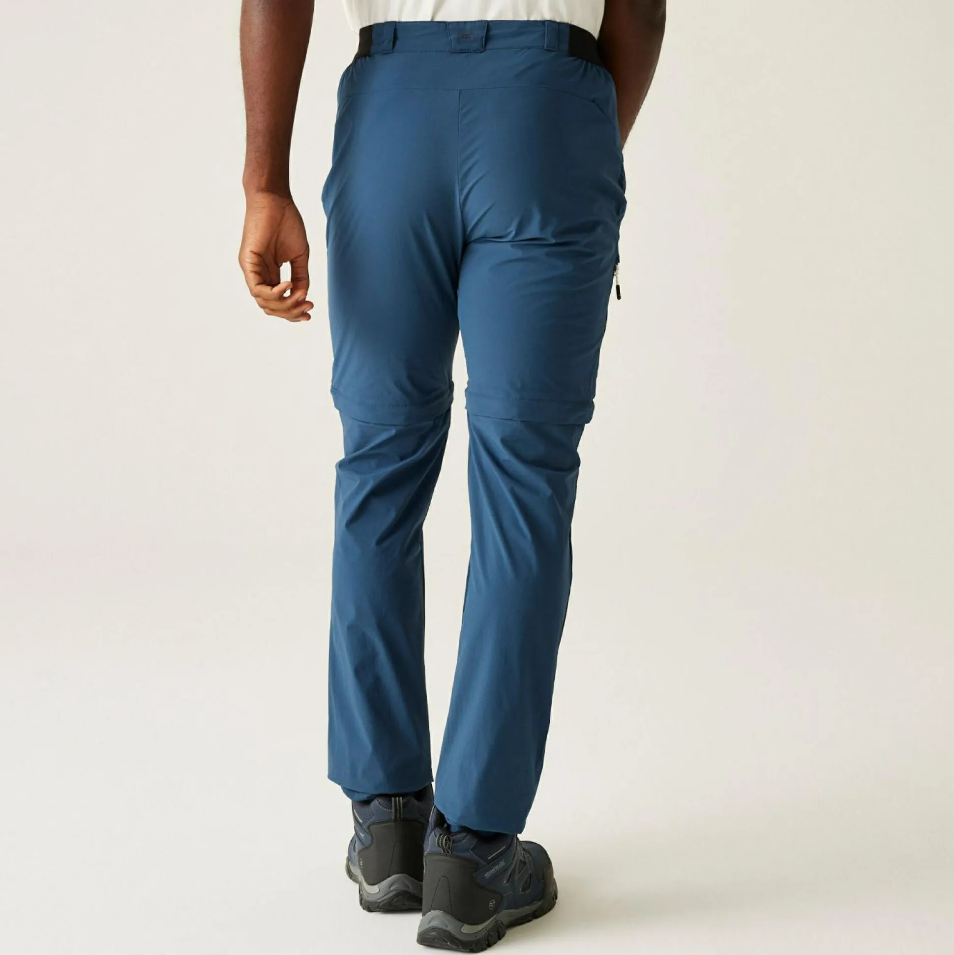 Men's Travel Light Zip Off Packaway Trousers | Moonlight Denim