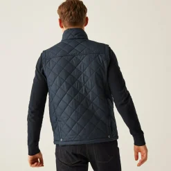 Men's Tyler Diamond Quilted Insulated Bodywarmer | Navy