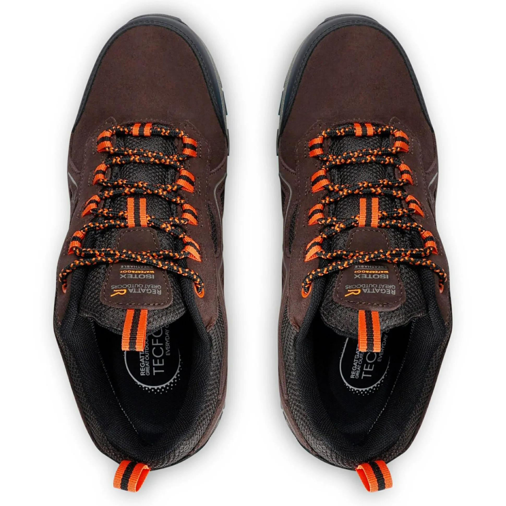 Men's Vendeavour Suede Low Walking Shoes | Peat Blaze Orange