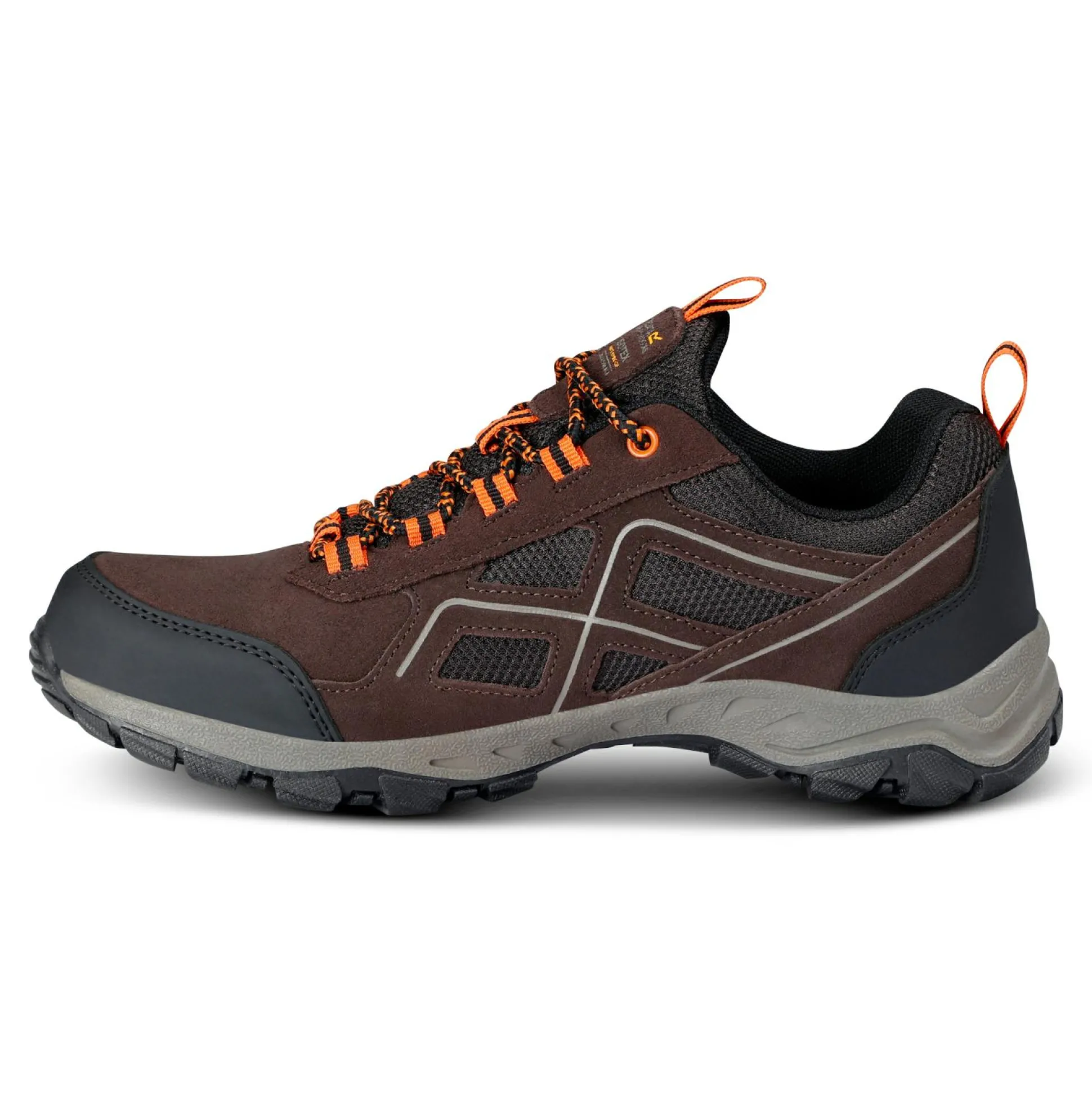 Men's Vendeavour Suede Low Walking Shoes | Peat Blaze Orange