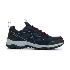 Men's Vendeavour Suede Low Walking Shoes | Navy Rio Red