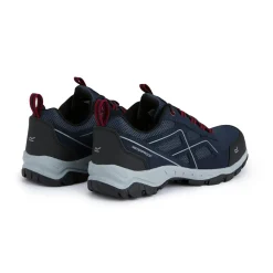 Men's Vendeavour Suede Low Walking Shoes | Navy Rio Red