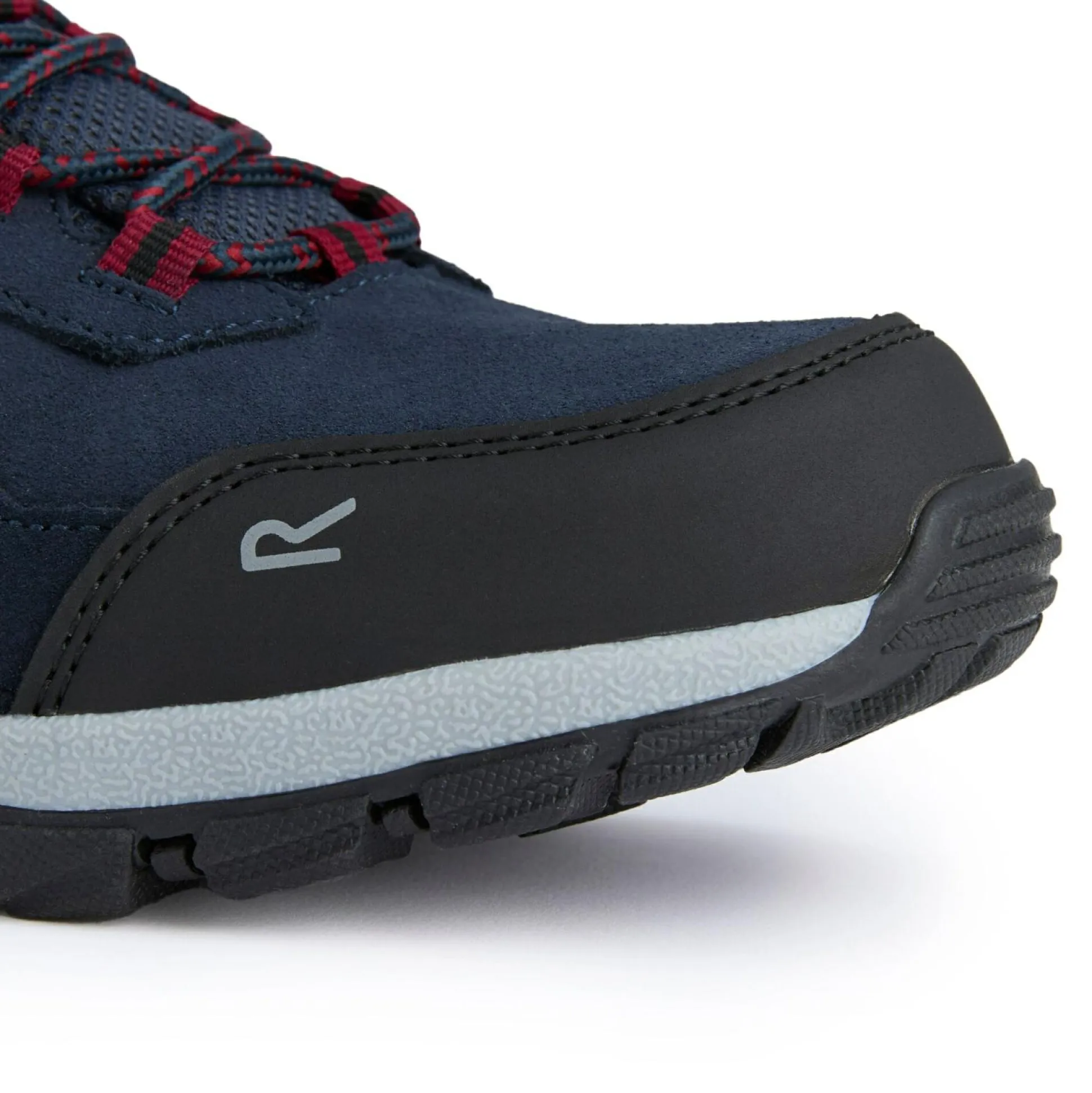 Men's Vendeavour Suede Low Walking Shoes | Navy Rio Red
