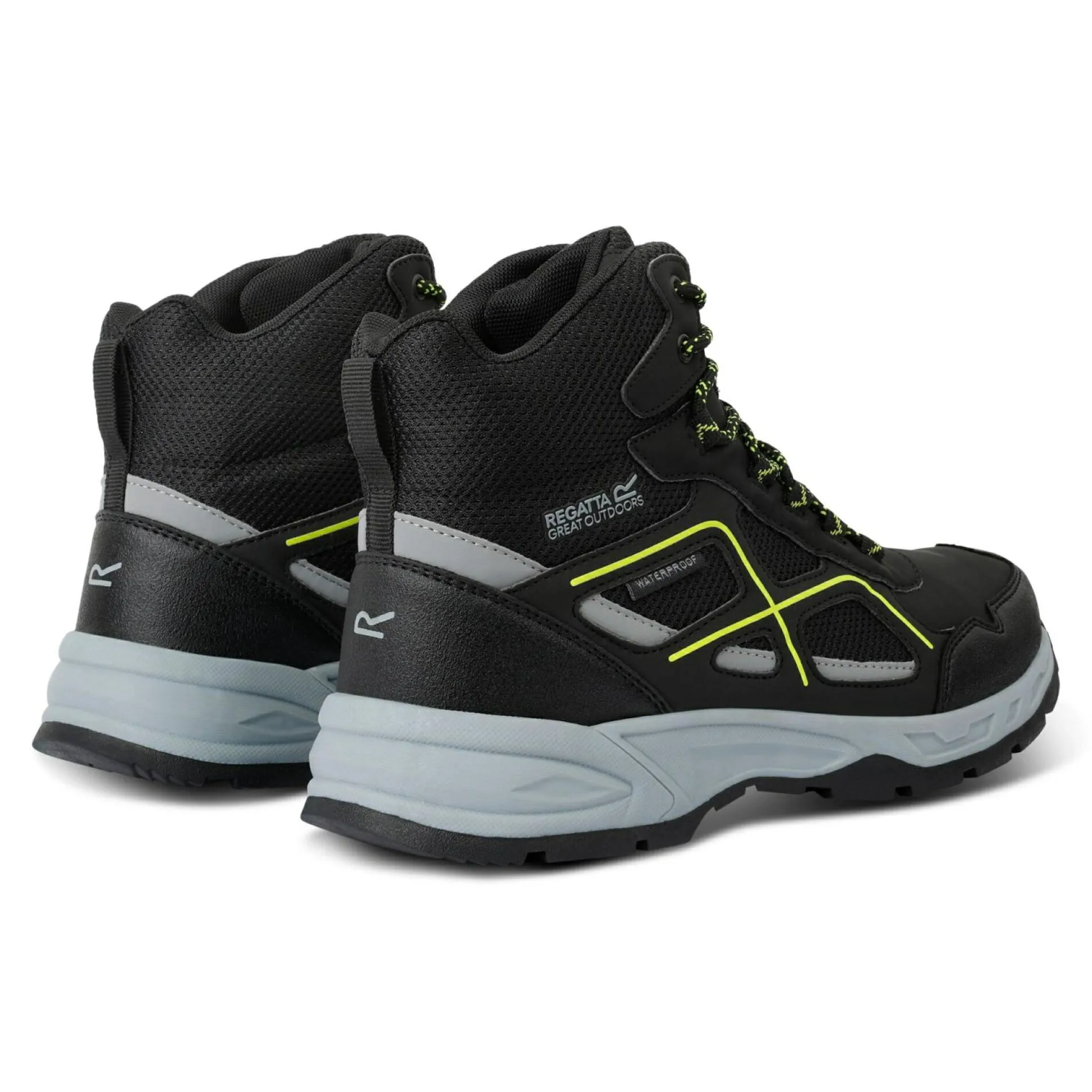 Men's Vendeavour Walking Boots | Black Lime Punch