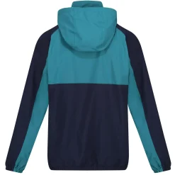 Men's Vintage Overhead Anorak | Black Strong Blue