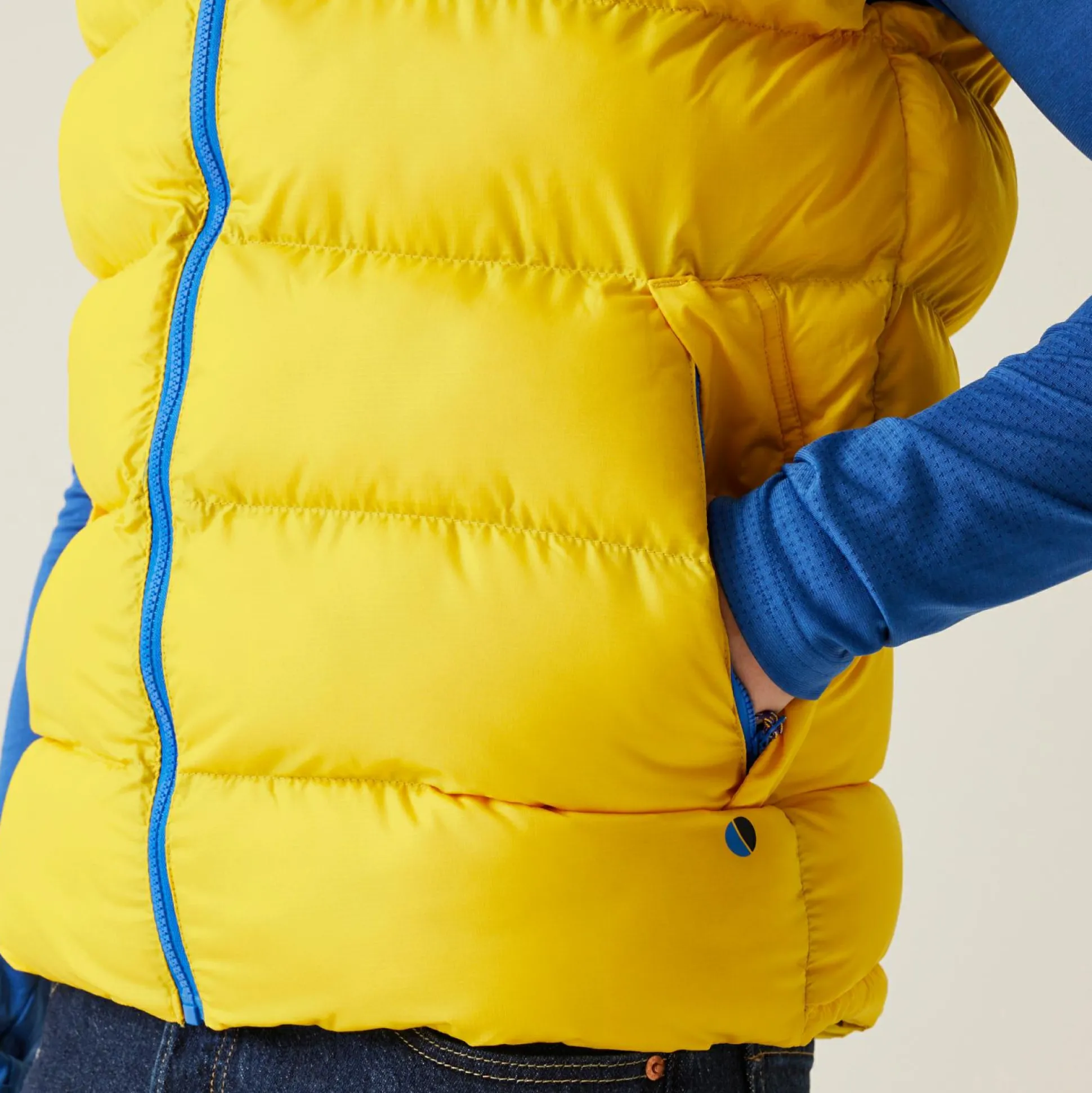 Men's Vintage Puffer Bodywarmer | Solar Black