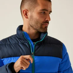 Men's Vintage Puffer Jacket | Strong Blue Navy