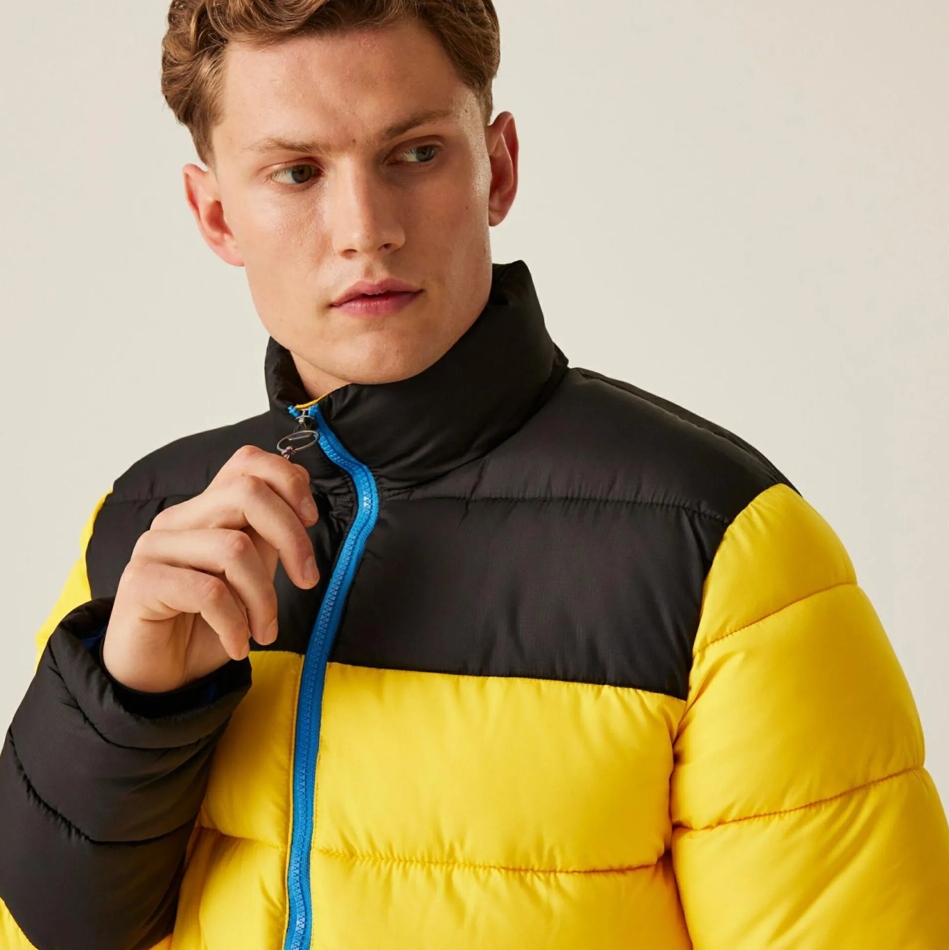 Men's Vintage Puffer Jacket | Solar Black