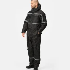Men's Waterproof Insulated Coverall | Black