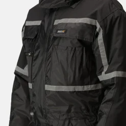 Men's Waterproof Insulated Coverall | Black