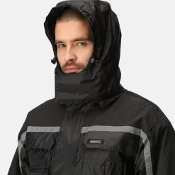 Men's Waterproof Insulated Coverall | Black