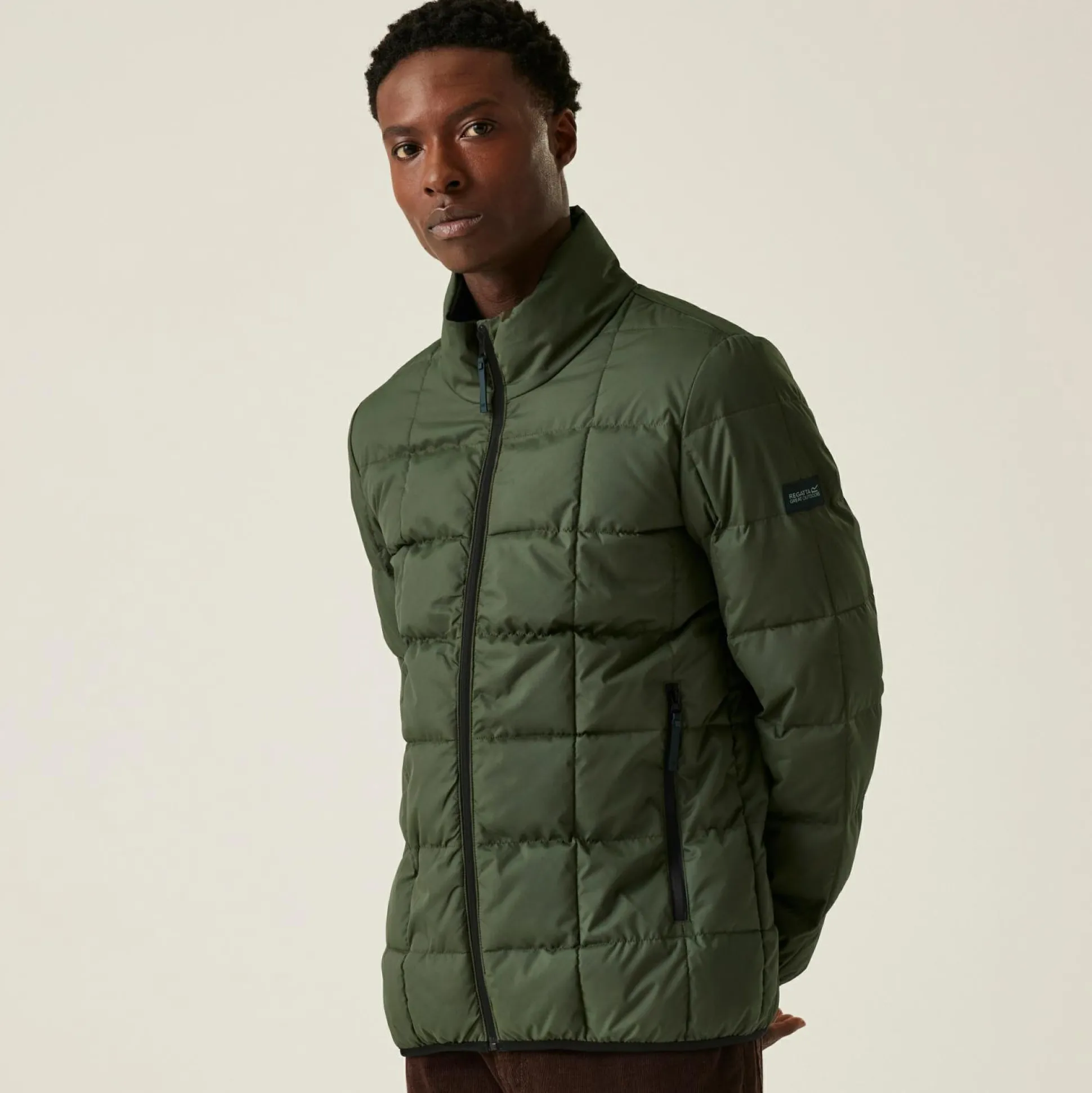 Men's Wilnor Padded Jacket | Dark Khaki