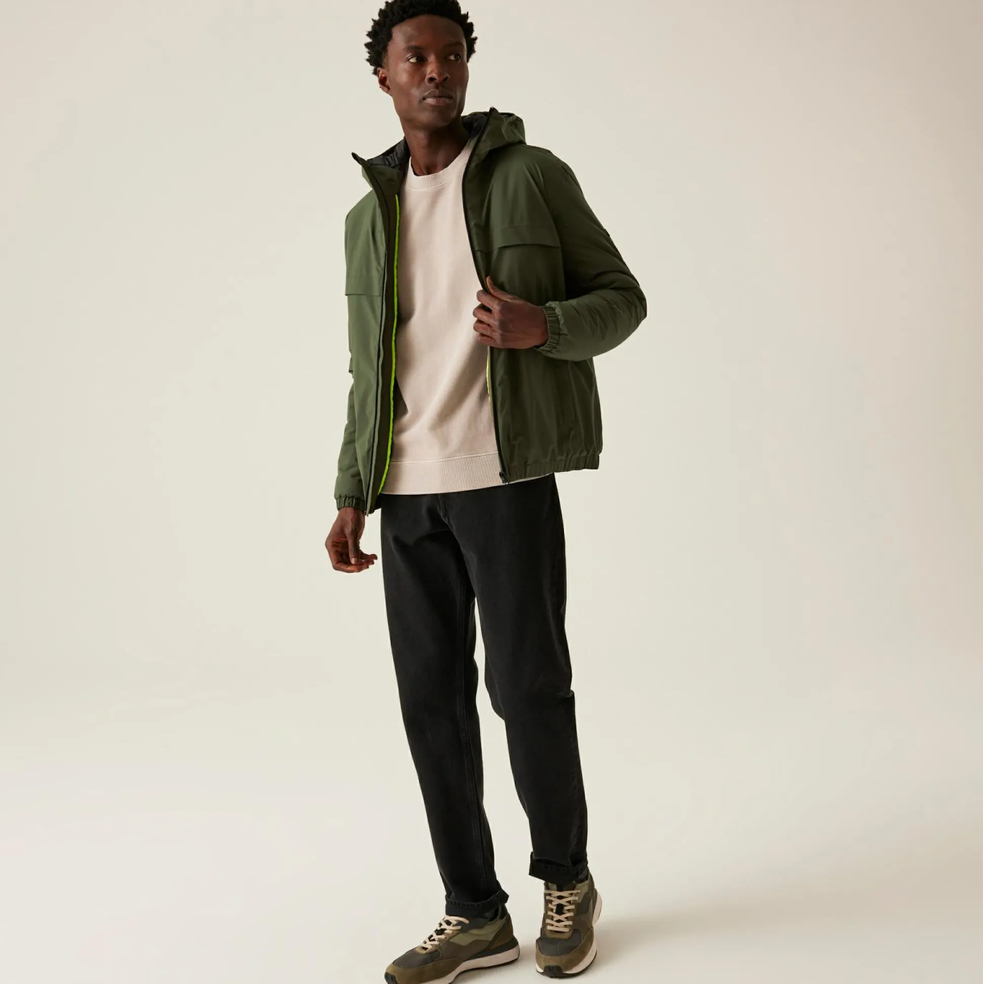 Men's Wiltom Waterproof Jacket | Dark Khaki