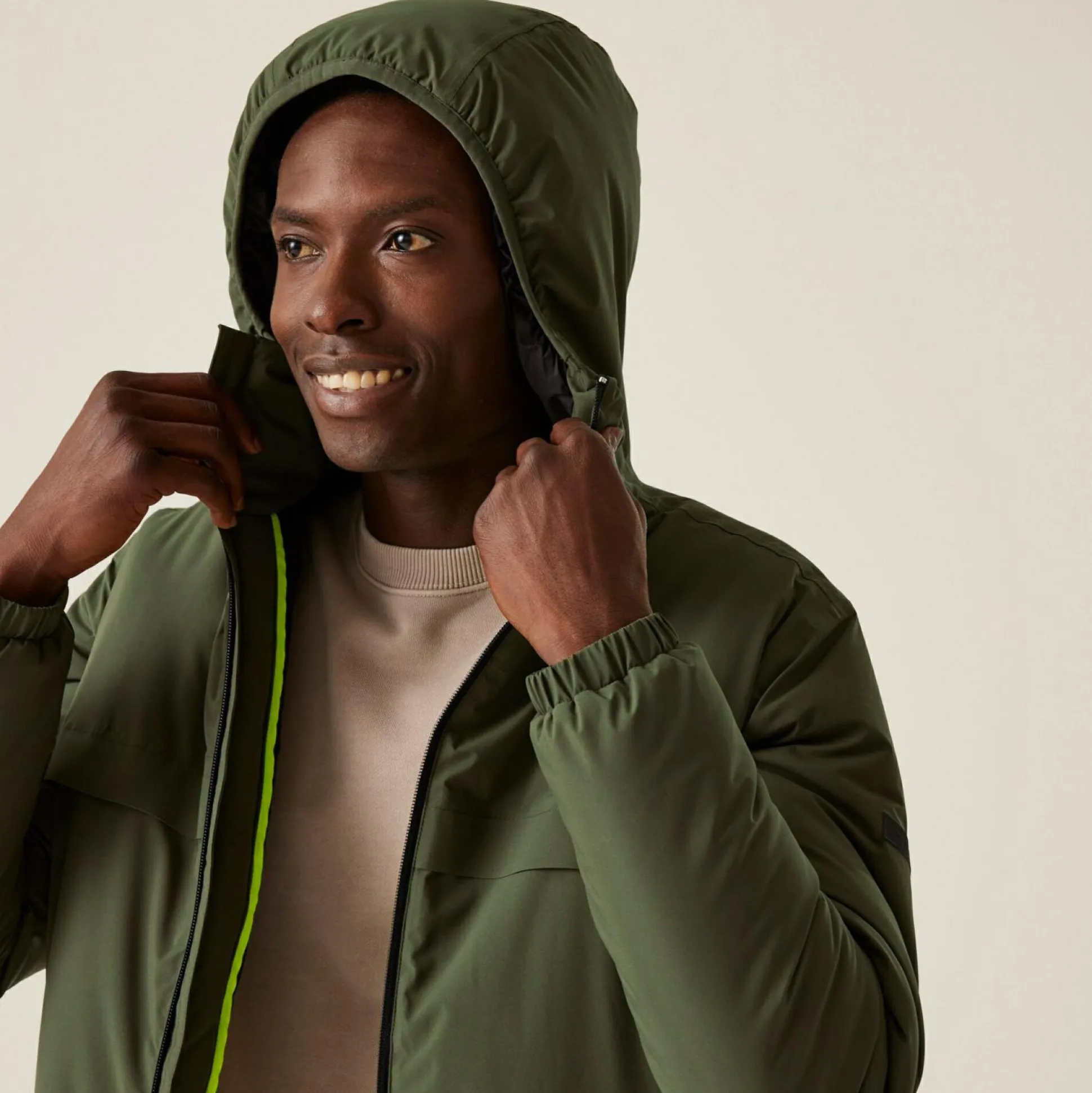 Men's Wiltom Waterproof Jacket | Dark Khaki