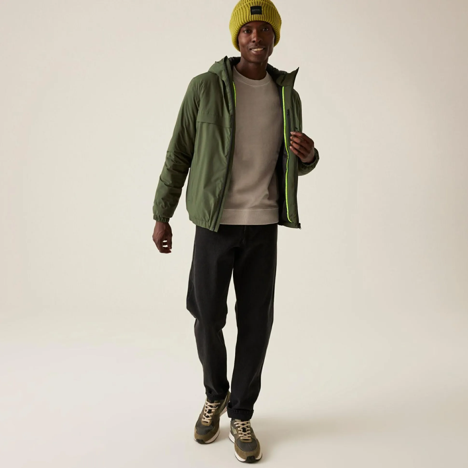 Men's Wiltom Waterproof Jacket | Dark Khaki