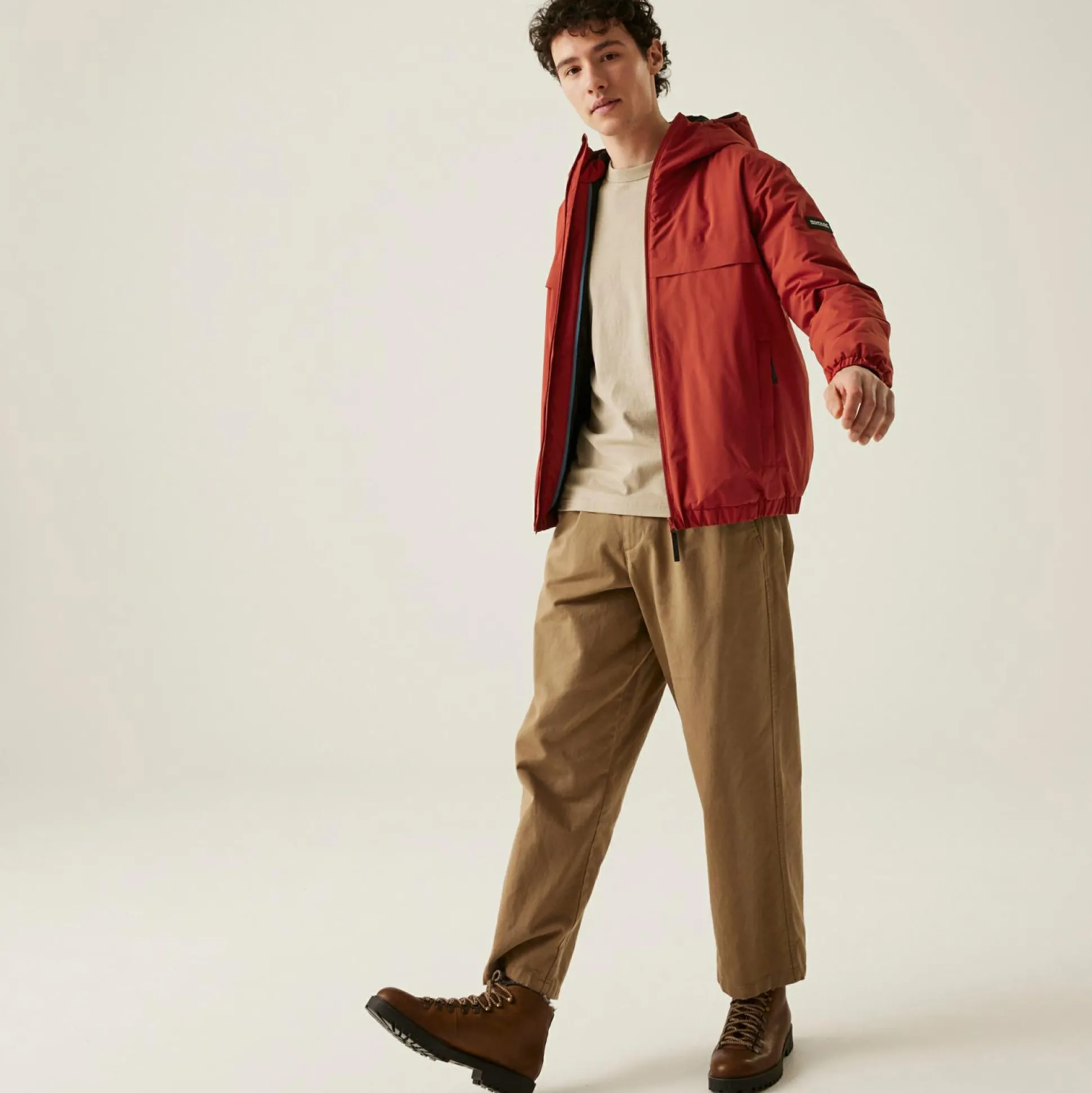 Men's Wiltom Waterproof Jacket | Red Ochre