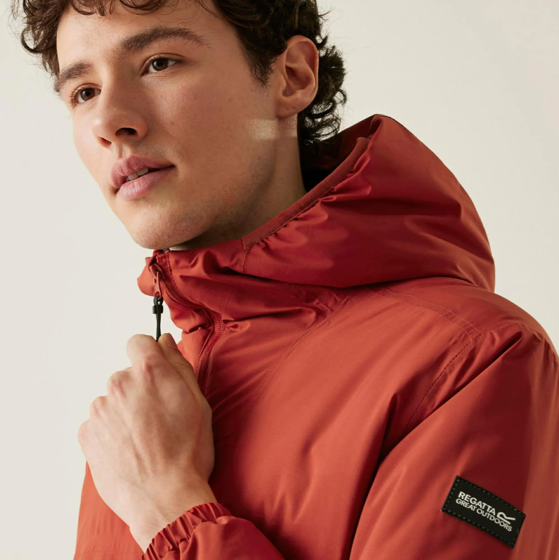 Men's Wiltom Waterproof Jacket | Red Ochre