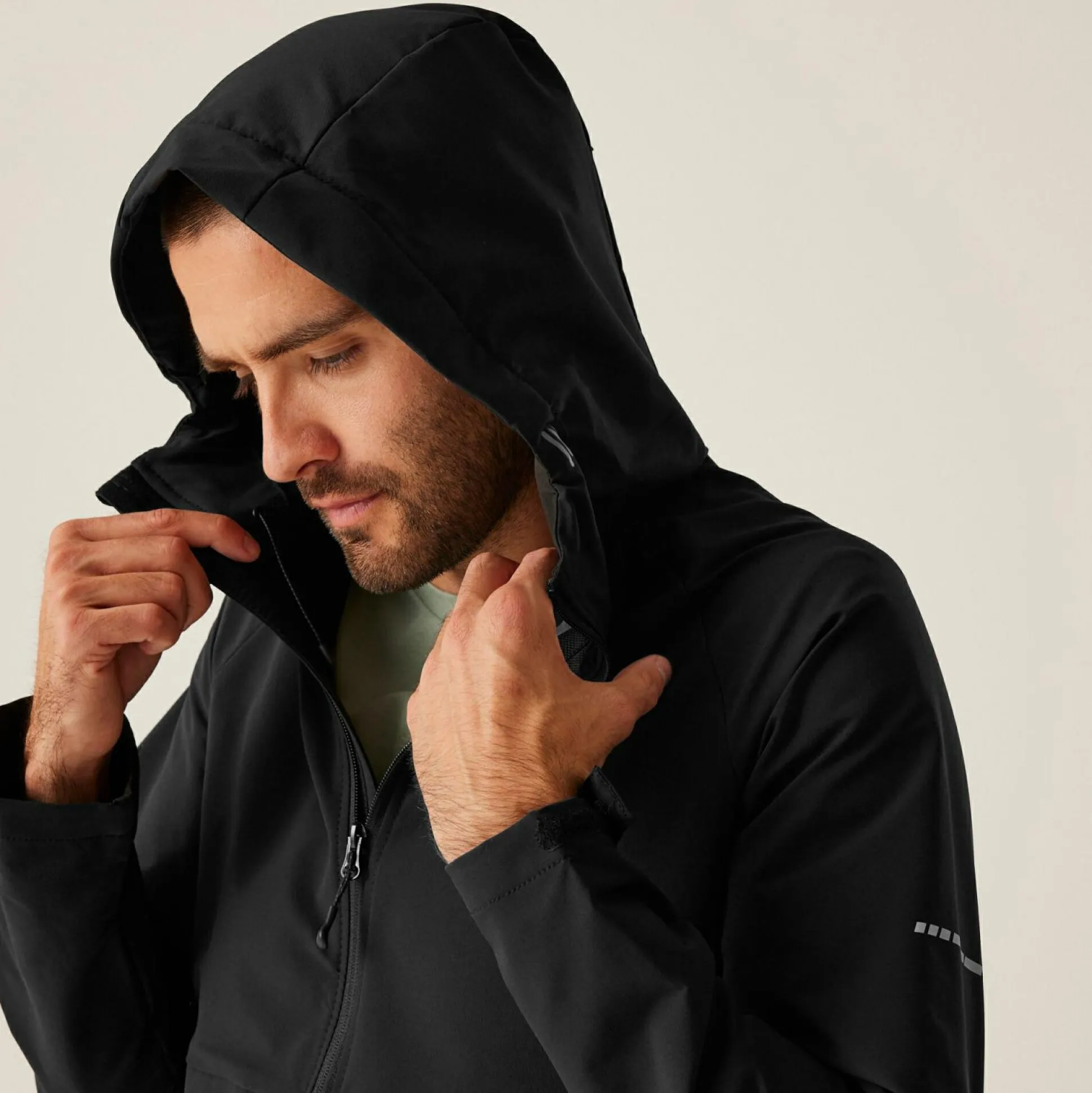 Men's X-Pro Prolite Stretch Softshell Jacket | Black