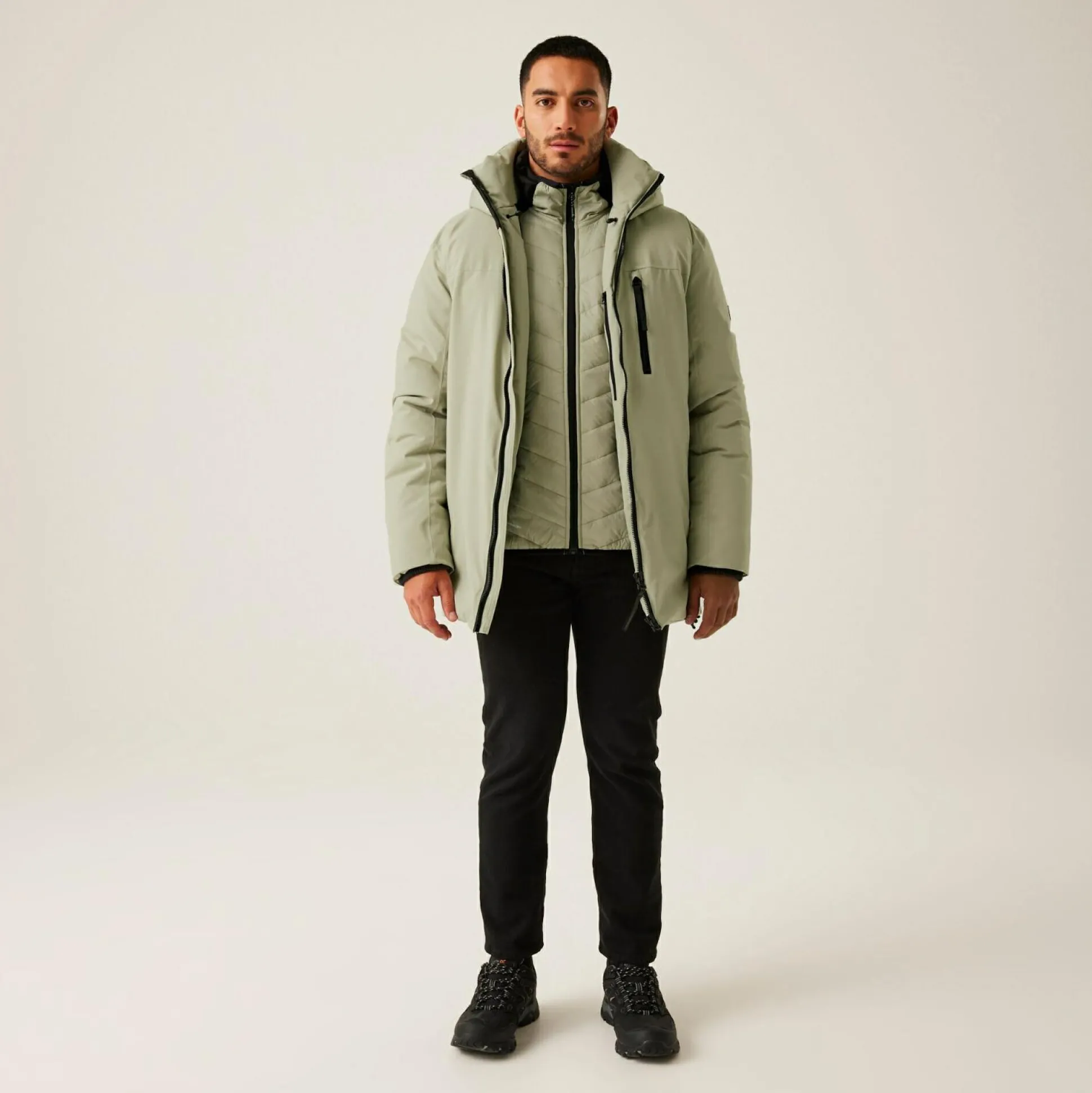 Men's Yewbank III Waterproof Jacket | Abbeystone Black
