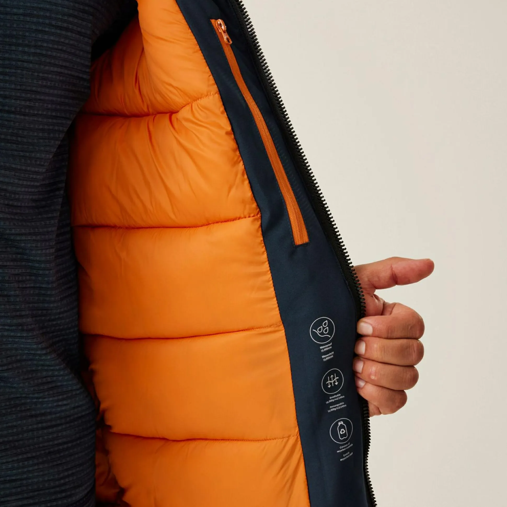 Men's Yewbank III Waterproof Jacket | Navy Fox
